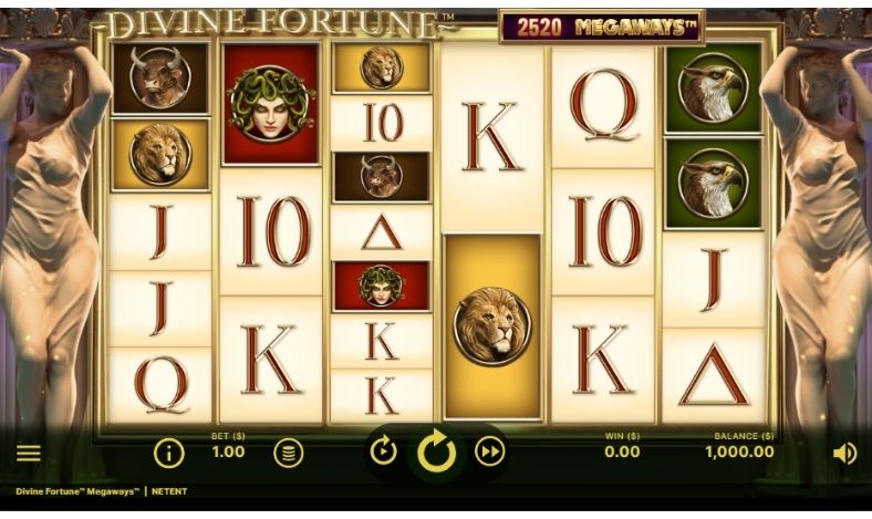 Divine Fortune Megaways slot demo