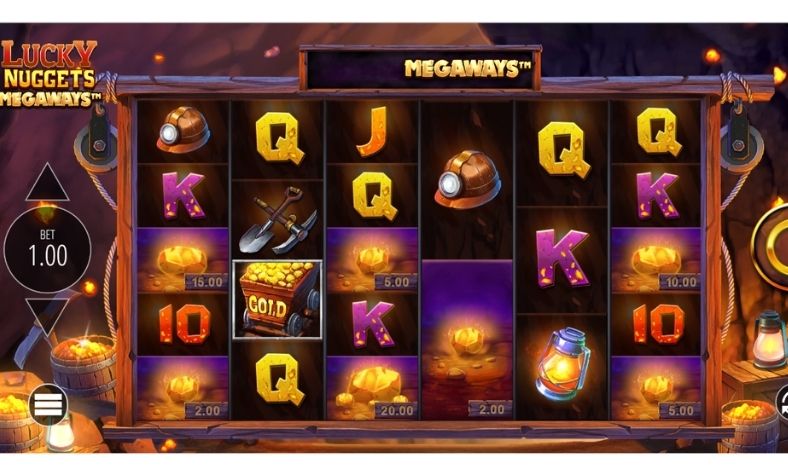 Lucky Nuggets Megaways slot demo