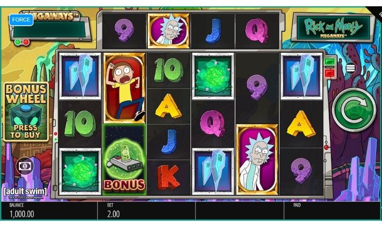 Rick and Morty Megaways slot demo
