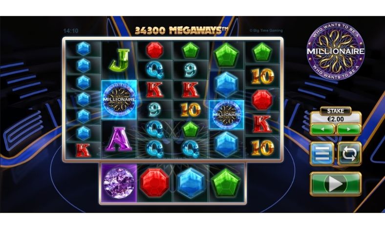 Who Wants to Be a Millionaire Megaways slot demo