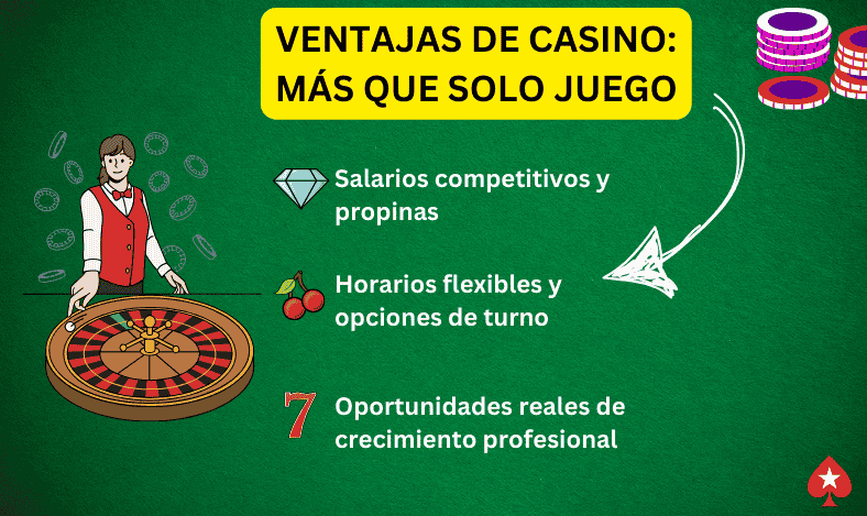 como trabajar en un casino