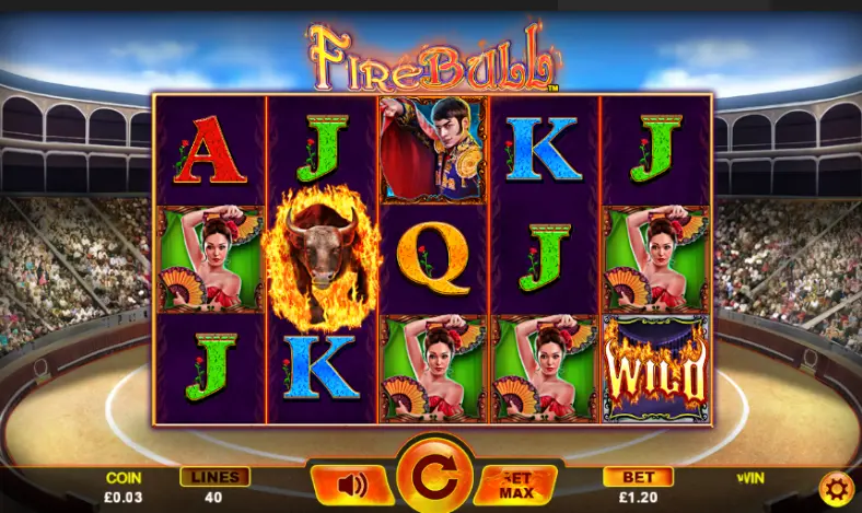 Tragaperras Fire Bull Giros Gratis