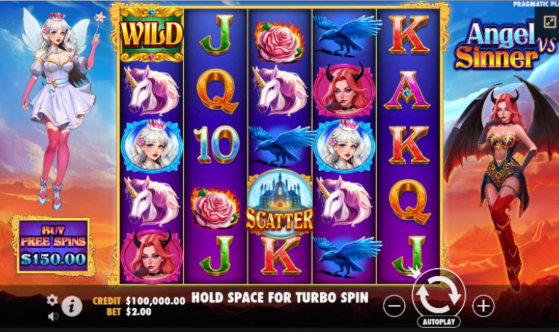 Angel vs Sinner Slot Machine