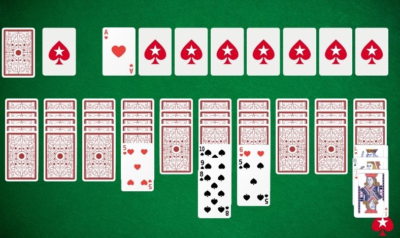 Como Jugar Solitario Spider gratuito (2 palos)