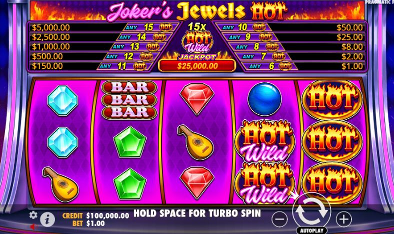 Joker's Jewels Hot Tragaperras