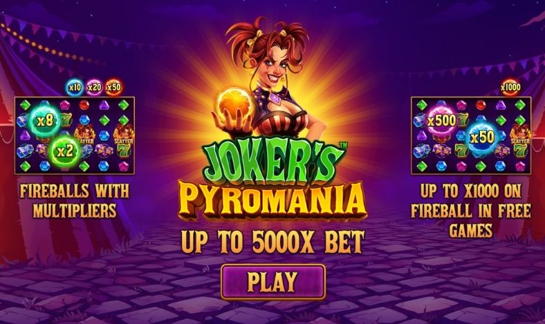 Joker's Pyromania Tragaperras