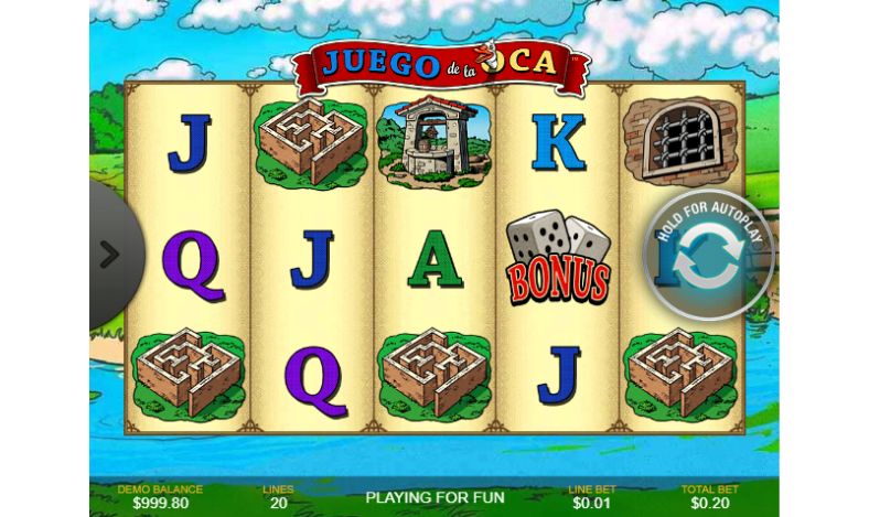 Juego de la Oca Tragamonedas