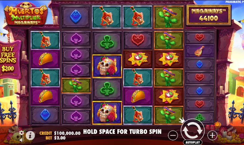Muertos Multiplier Megaways