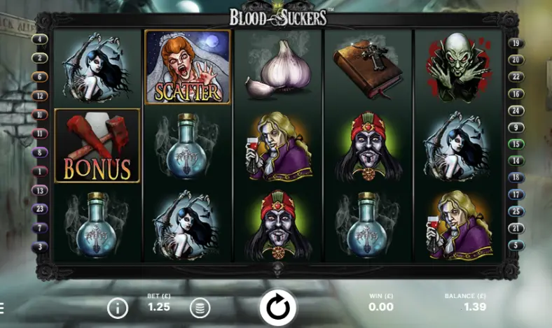 NetEnt Bloodsuckers Slot