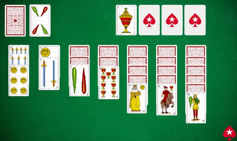 Solitario Klondike Baraja Espanola