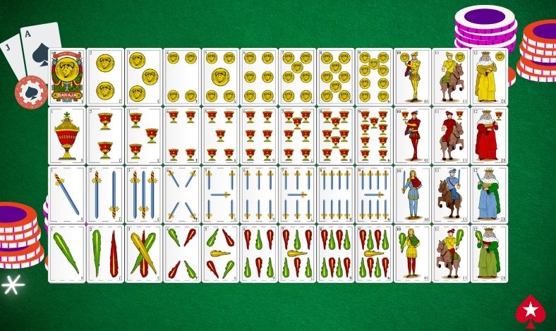 ¿Cuántas cartas se reparten en el juego del burro