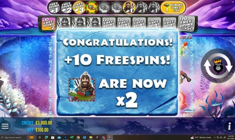 Big Bass Xmas Extreme Free Spins