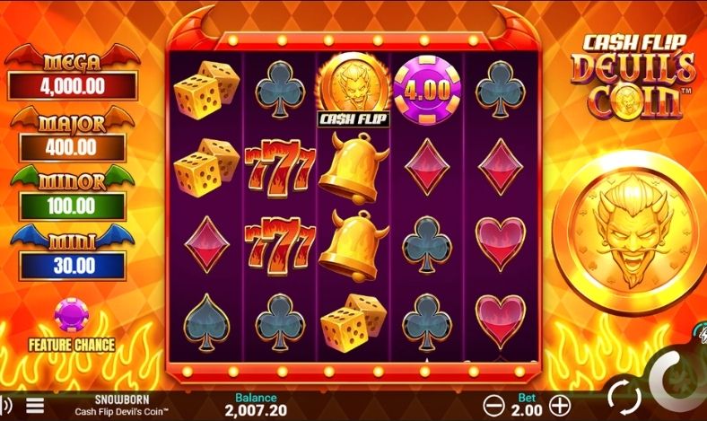 Cash Flip Devil's Coin Slot Giros Gratis