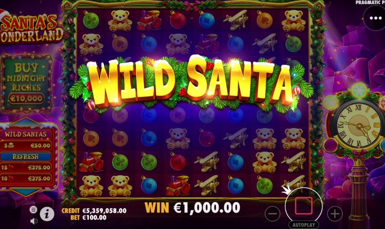 Santa's Wonderland Giros Gratis