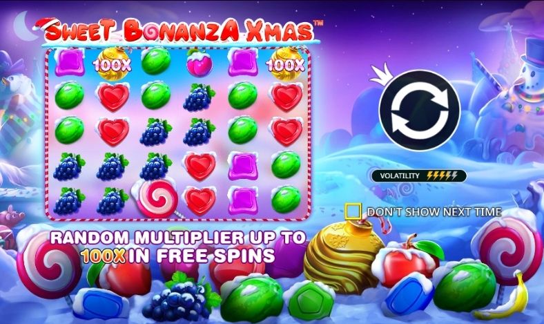 Sweet Bonanza Xmas Tragaperras