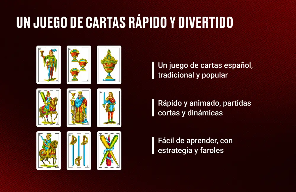 juego de cartas rápido y divertido