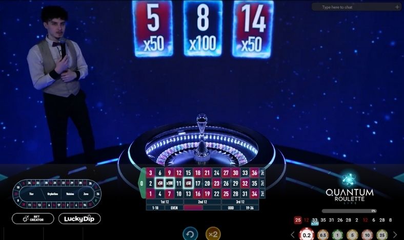 quantum roulette multiplicadora