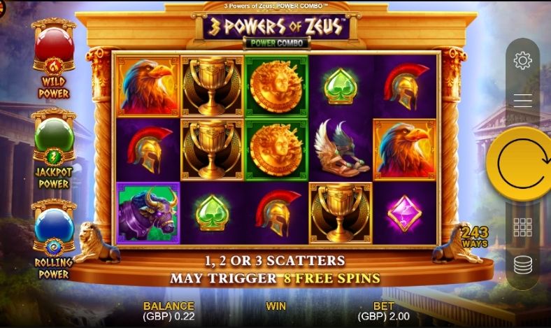 3 Power of Zeus Power Combo