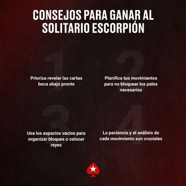 Consejos para ganar al Solitario Escorpión
