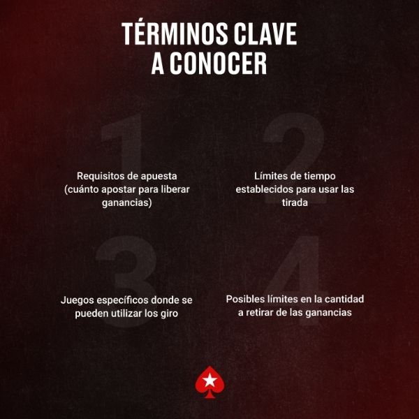PokerStars Free Spins Términos Clave a Conocer