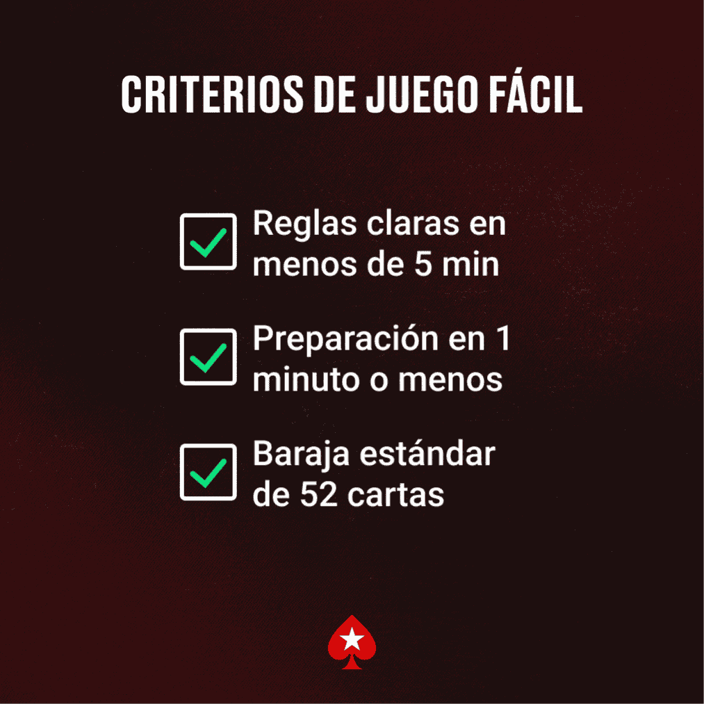 CRITERIOS DE JUEGO FÁCIL