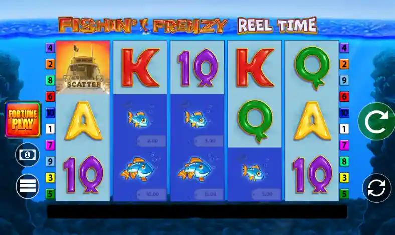 Fishin Frenzy Slot machine Blueprint