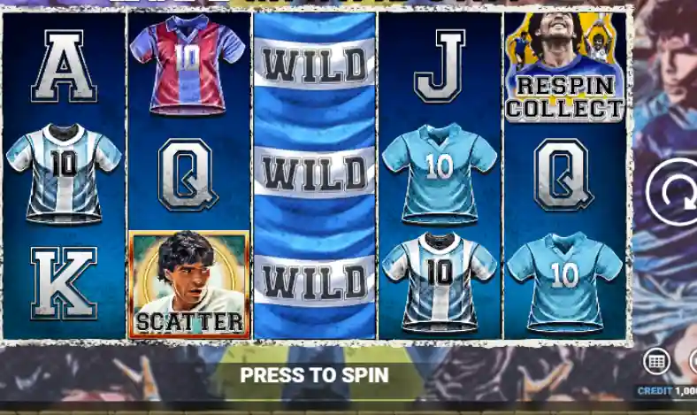 Maradona Slot Machine