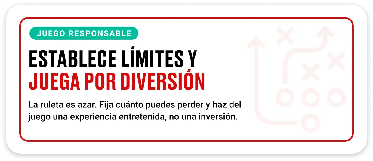 Persona feliz jugando a la ruleta con límites y actitud positiva