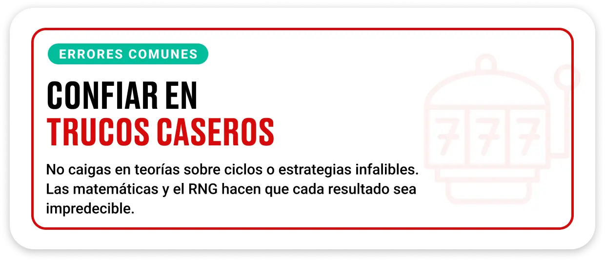 Símbolos de tragaperras y fórmulas matemáticas para ilustrar el RNG impredecible