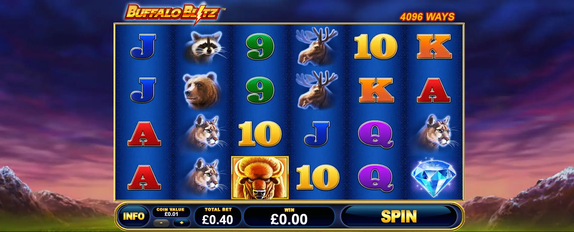 Buffalo Blitz tragaperras