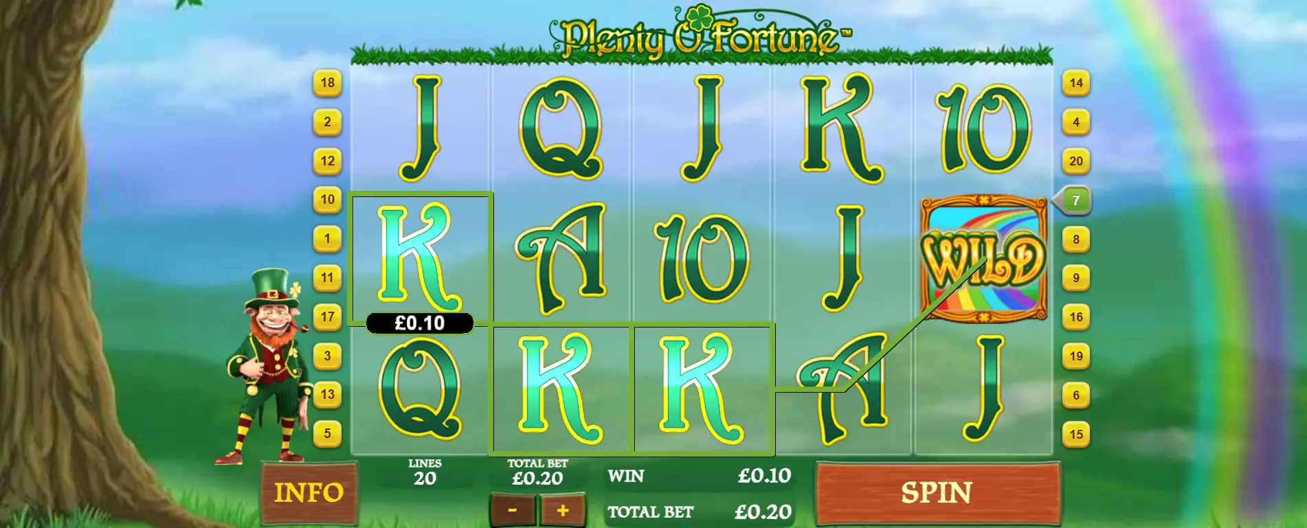 Plenty O'Fortune tragaperras