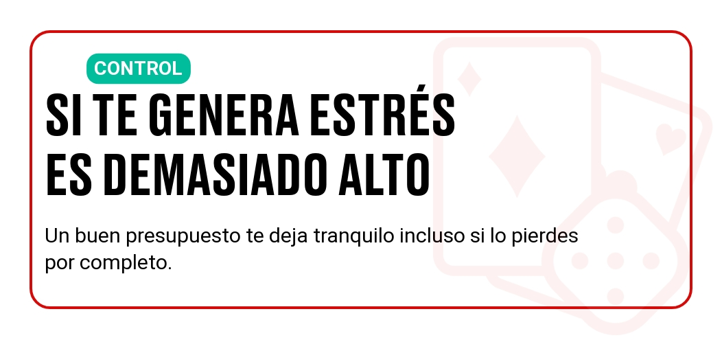 "SI TE GENERA ESTRÉS ES DEMASIADO ALTO"