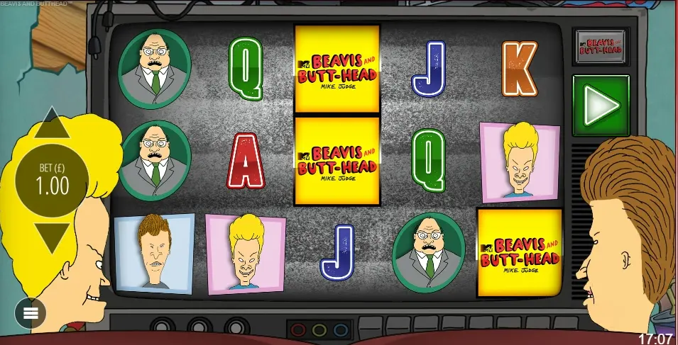 Beavis and butthead tragaperras