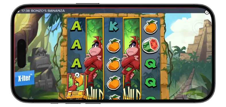 Bonzo's Bananza mobile slot