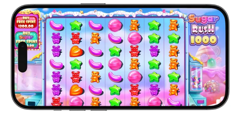 Sugar Rush 1000 mobile slot
