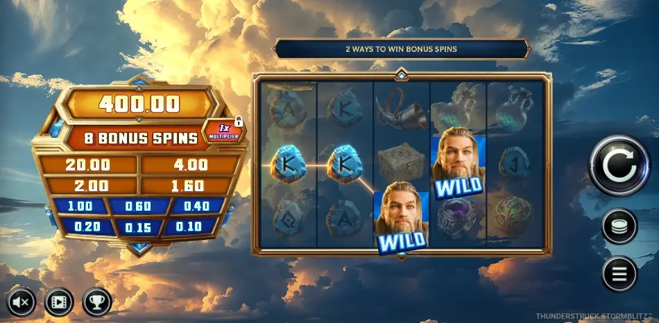 Thunderstruck Storm Blitz de tragaperras