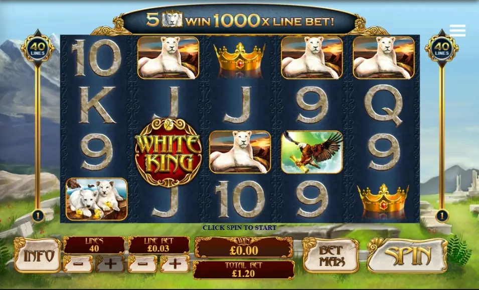 White King tragaperras