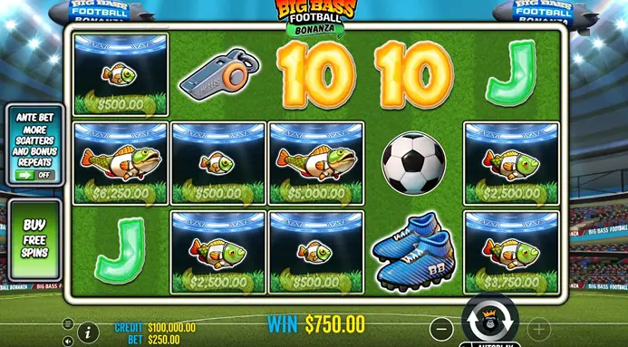 Big Bass Football Bonanza